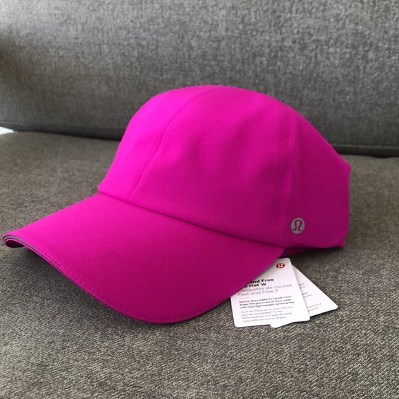 lululemon athletica Accessories - NWT! - LULULEMON Womens REFLECTIVE Fast and Free Running Hat - Purple Highlight
